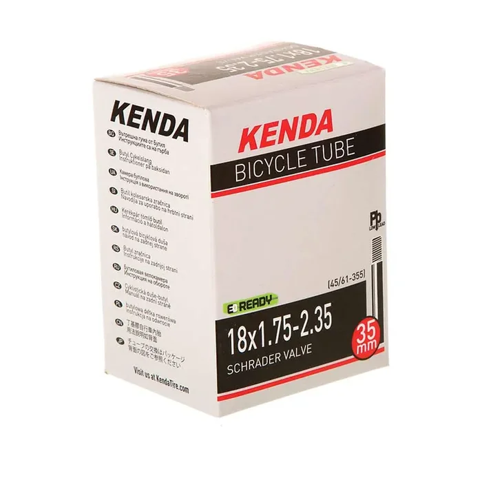 Kenda Butyl-LL Tube 18 x 1.75-2.35″ SV Each