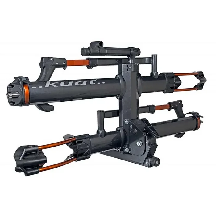 Kuat NV 2.0 Hitch Bike Rack – 2-Bike 2″ Receiver Metallic Gray/Orange