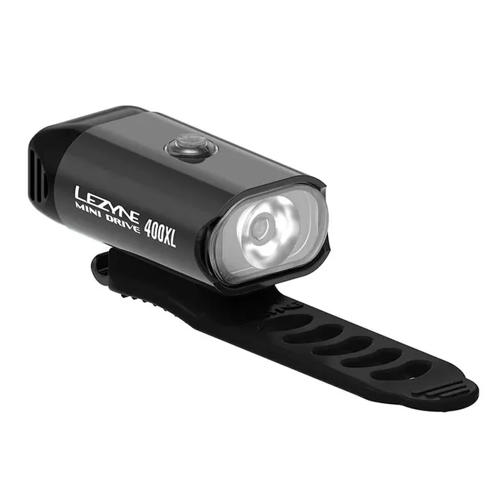 Lezyne Mini 400 Headlight – Gloss Black