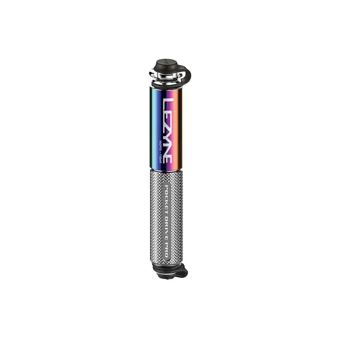 Lezyne Pocket Drive Pro Frame Pump – Neo Metallic