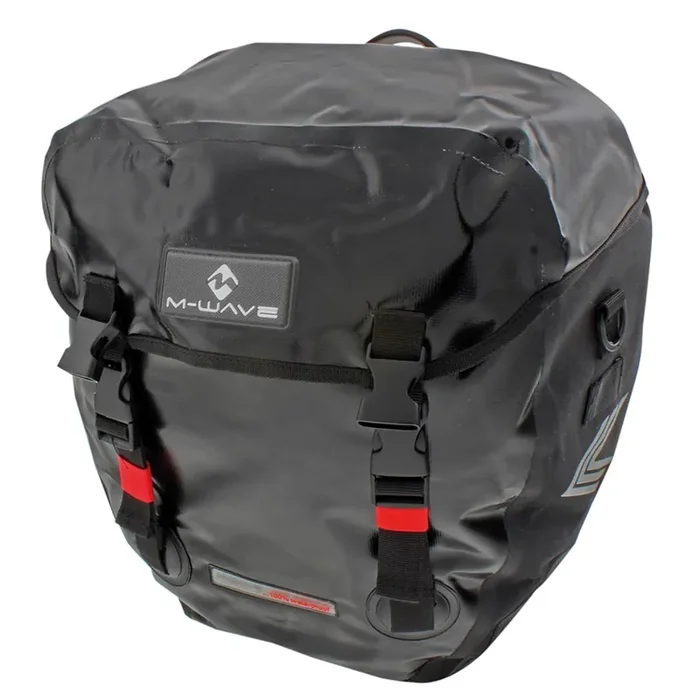 M-Wave Montreal Waterproof 40L Pannier 40L Black