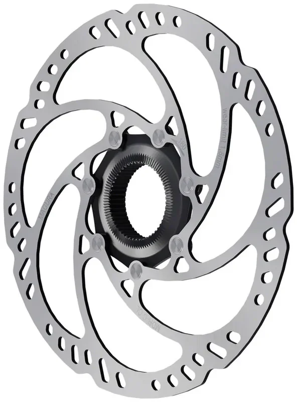 Magura MDR-C CL Disc Brake Rotor – 180mm Center Lock w/Lock Ring Thru Axle eBike Optimized Silver
