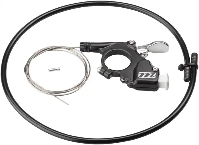 Manitou Milo Handlebar Lever and Cable Kit – Black/Silver