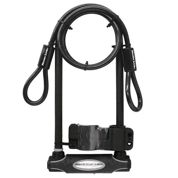 Master Lock Gold Sold Secure D-Lock Plus Cable