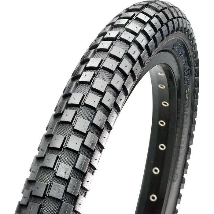 Maxxis Holy Roller Tire – 20 x 1.75 Clincher Wire Black Single