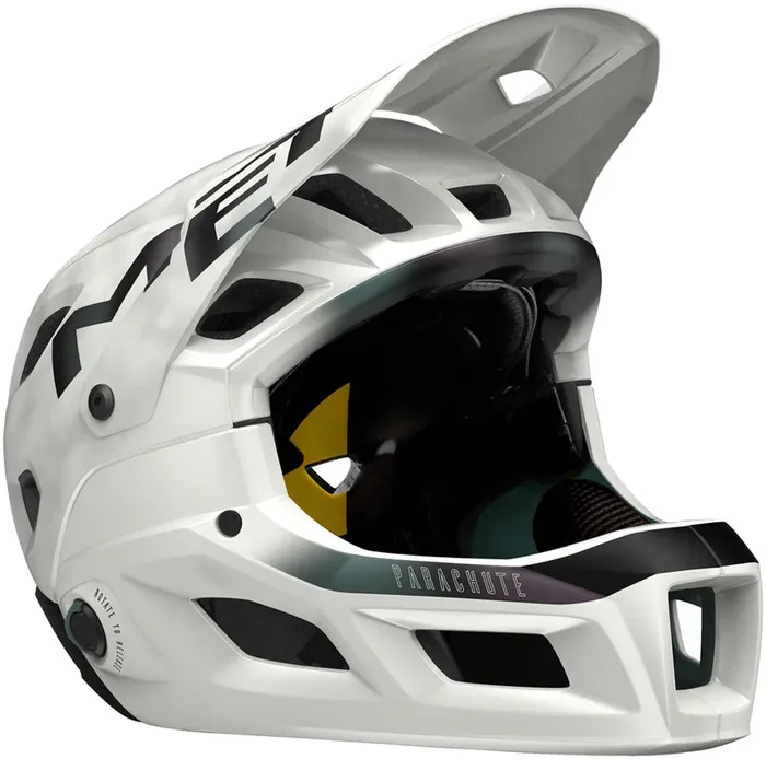 MET Parachute MCR Mips Helmet – White Iridescent Matte Large