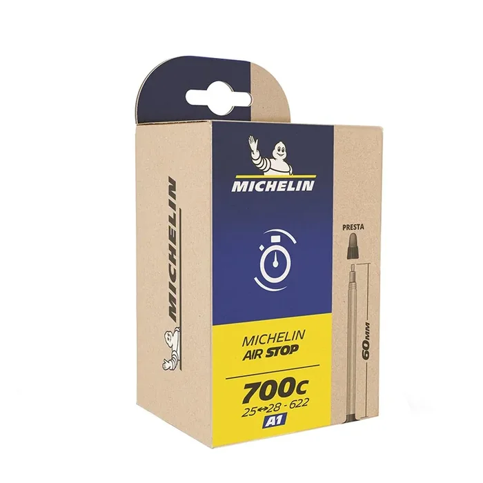 Michelin Airstop Tube Presta Length 48mm 700C 26-32C