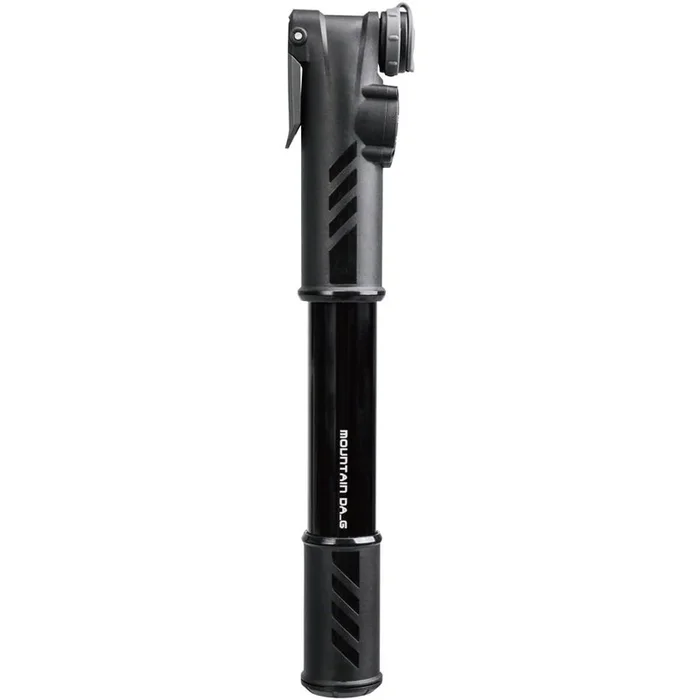 Mountain DA G Mini Pump, 60psi, With Gauge, Black