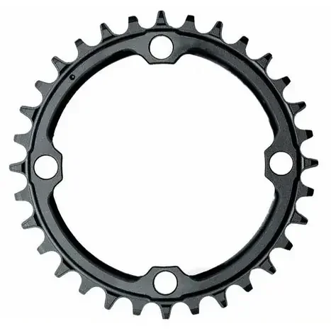 Ochain Chainring Base 34t + Nuts Black