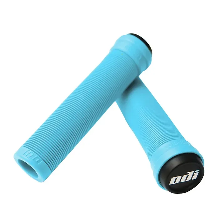 ODI Flangeless Longneck Grips – Aqua