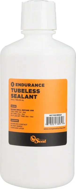 Orange Seal Endurance Tubeless Tire Sealant Refill – 32oz