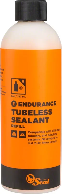 Orange Seal Endurance Tubeless Tire Sealant Refill – 8oz