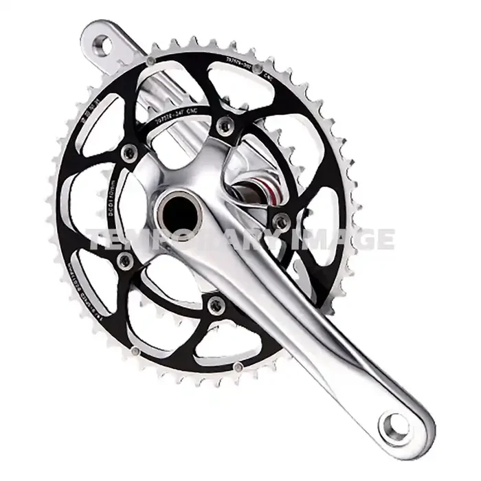 Origin8 2X 172.5×53/39 GXP crankset Black