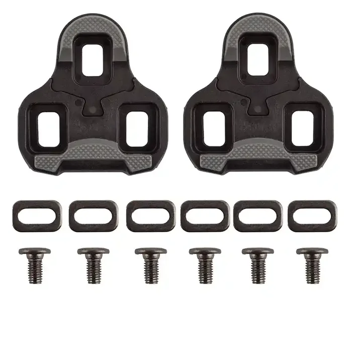 Origin8 Split 4.5 KEO Compatible Cleats Black/Grey Look Keo 4.5° Float