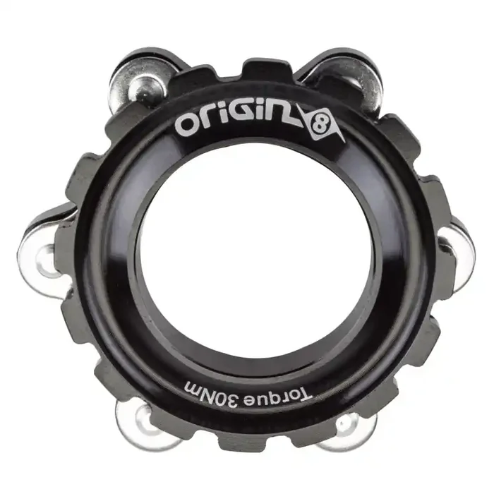 Origin8 Thru-Axle CenterLock Disc Adapter Black