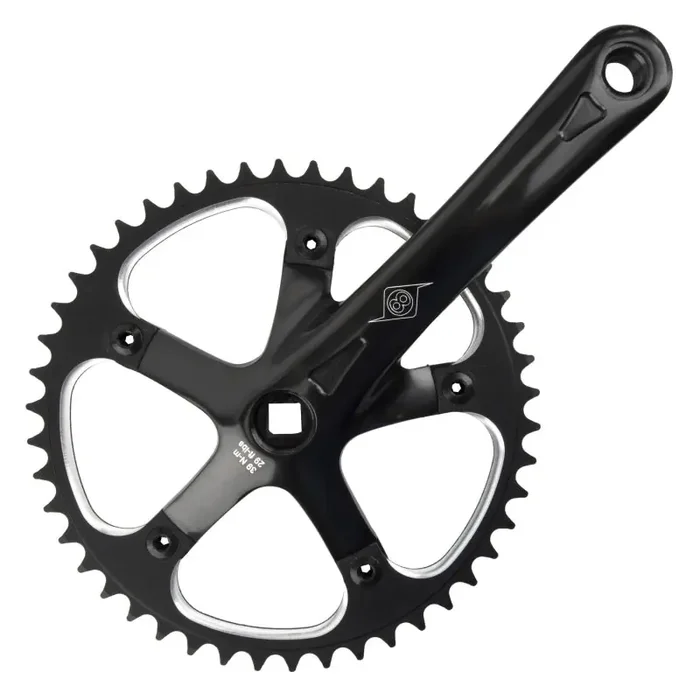 Origin8 Track/SS 170×46 103mm JIS Square Taper crankset black/black