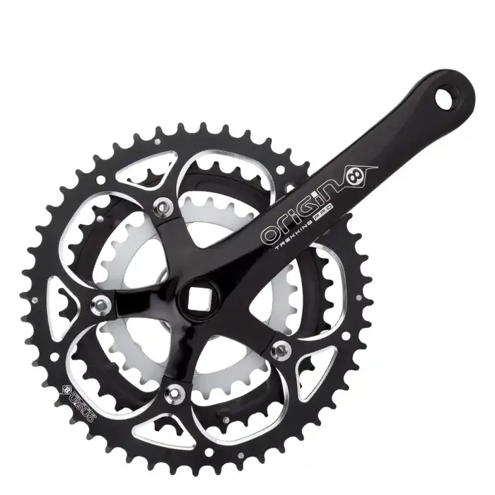 Origin8 Trekking 175×48/38/28 113 SQR JIS crankset black