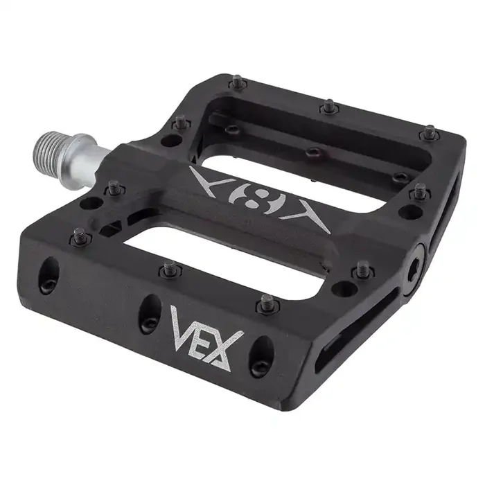 Origin8 Vex Platform 9/16` 1 Sealed and 1 Sleeve Black Composite 105x98x17mm