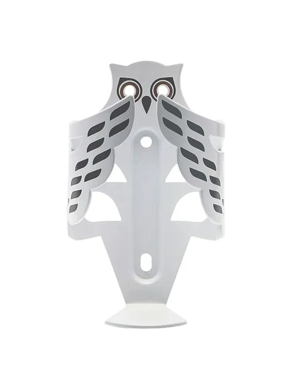 Portland Design Works The Snow Owl Cage Bottle Cage White/Gold