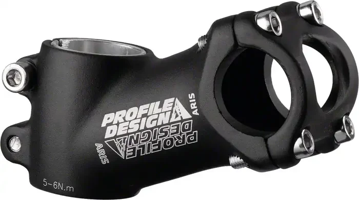 Profile Design Aris Stem – 100mm 26 Clamp +/-25 1 1/8″ Aluminum Black
