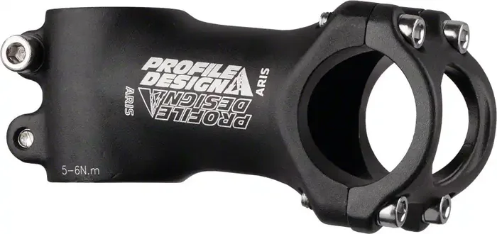 Profile Design Aris Stem – 90mm 31.8 Clamp +/-7 1 1/8″ Aluminum Black