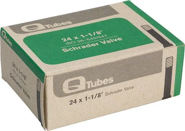 Q-Tubes / Teravail 24″ x 1-1/8″ Schrader Valve Tube