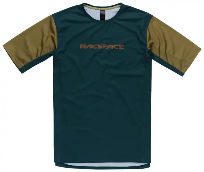 RaceFace Indy Jersey – Short Sleeve Mens Pine Small