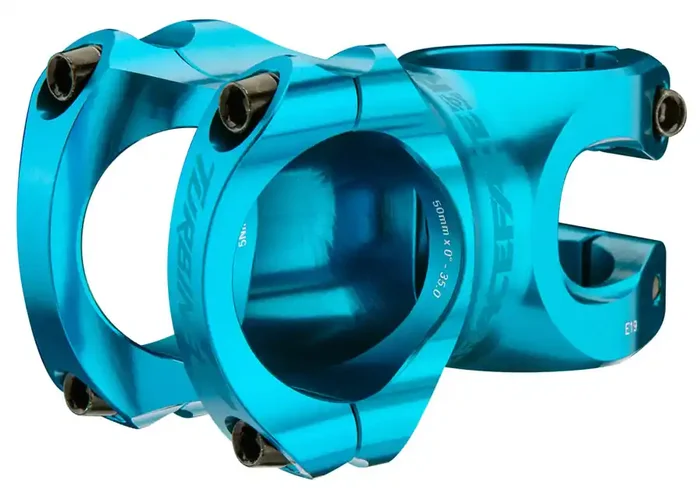 RaceFace Turbine R 35 Stem – 50mm 35mm Clamp +/-0 1 1/8″ Turquoise