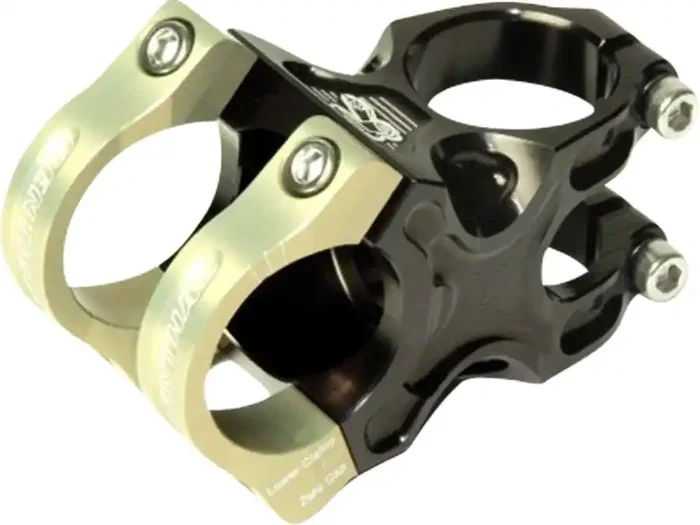 Renthal Apex 35 Stem – 33mm 35 Clamp +/-6 1 1/8″ Aluminum Black/Gold