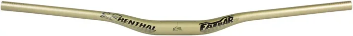Renthal Fatbar 35 Handlebar – Aluminum 20mm 800mm 35mm Gold V3