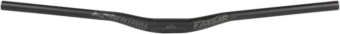 Renthal FatBar Lite 35 Handlebar – Aluminum 20mm 760mm 35mm Black V3