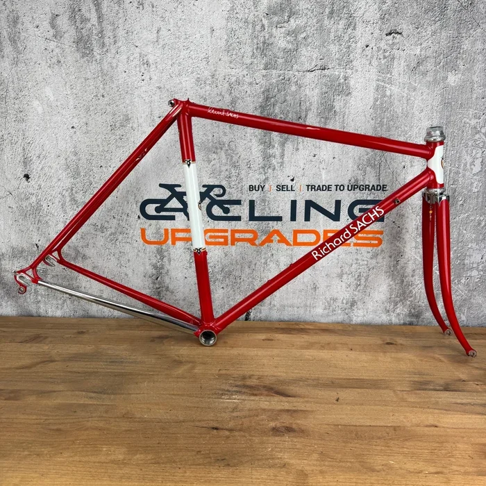 Richard Sachs 51 x 54 Rim Brake Steel Frameset 700c Chris King Joe Bell Repaint