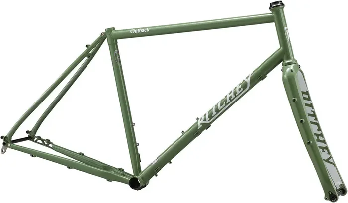 Ritchey Outback Frameset – 700c/650b Steel Winter Sage X-Small