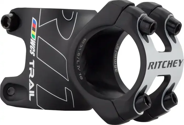 Ritchey WCS Trail Stem – 35mm 31.8 Clamp +/-0 1 1/8″ Aluminum Blatte