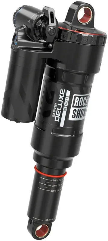 RockShox Super Deluxe Ultimate RC2T Rear Shock – 210 x 50mm LinearAir 2 Tokens Reb/Low Comp 320lb L/O Force Standard C1