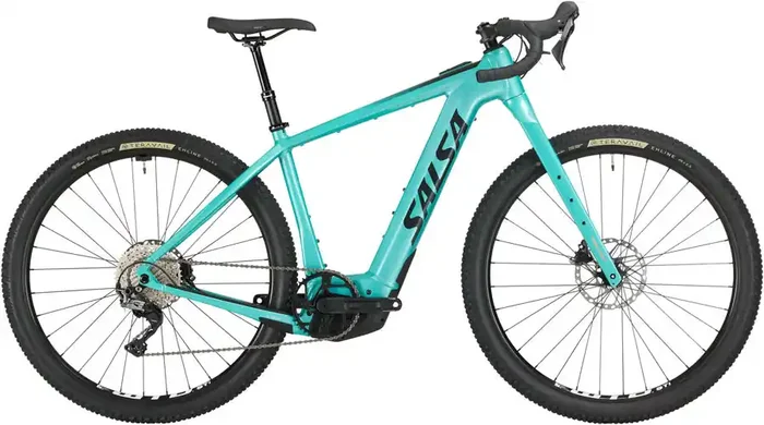 Salsa Tributary GRX 600 Ebike – 29″ Aluminum Teal X-Large