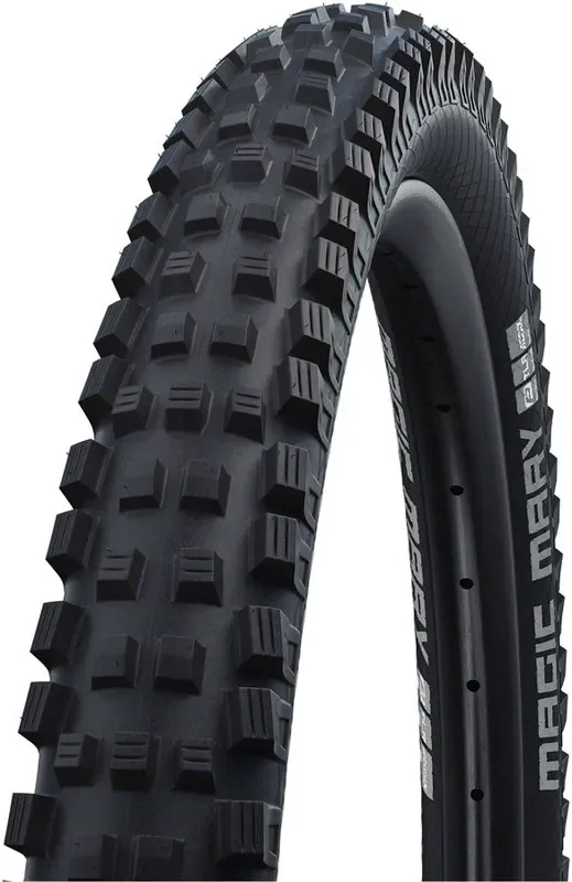 Schwalbe Magic Mary Tire – 29 x 2.25 Tubeless Folding BLK Evolution Line Addix Soft Snakeskin