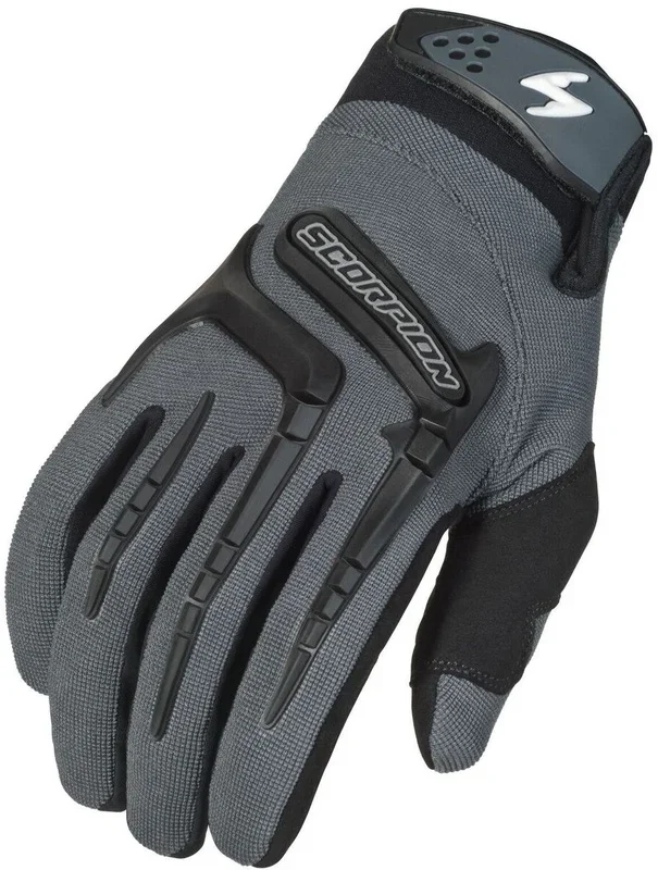 SCORPION EXO Skrub Gloves Grey Sm Grey Small