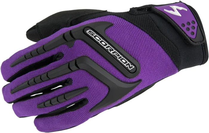 SCORPION EXO Women’S Skrub Gloves Purple Lg Purple Large
