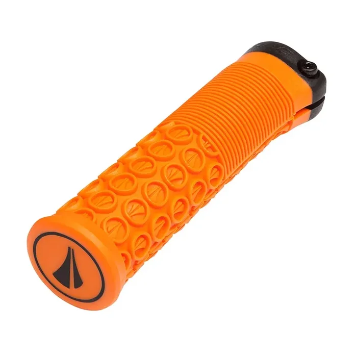SDG Thrice 33 Lock-On MTB Grips – Orange