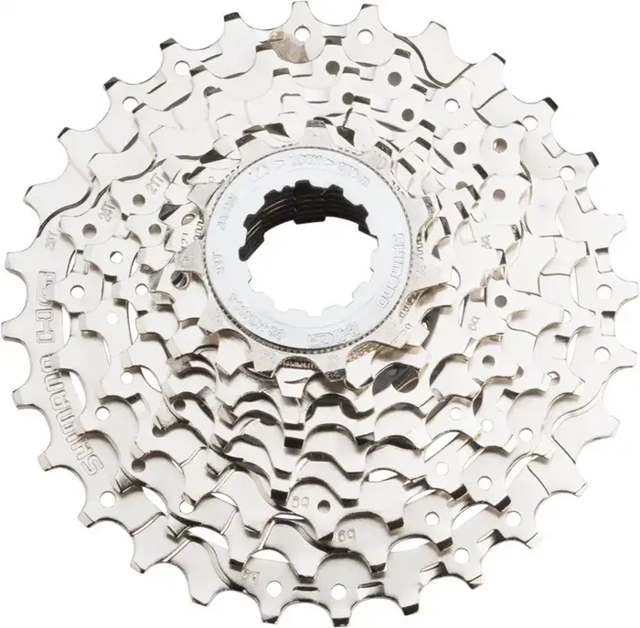 Shimano Alivio CS-HG400 Cassette – 9 Speed 11-28t Silver Nickel Plated