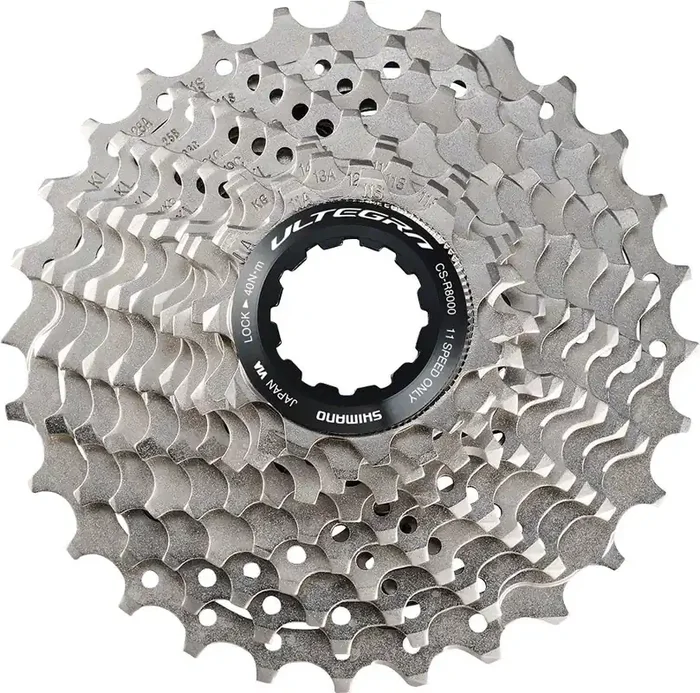 Shimano Ultegra CS-R8000 Cassette – 11 Speed 12-25t Silver