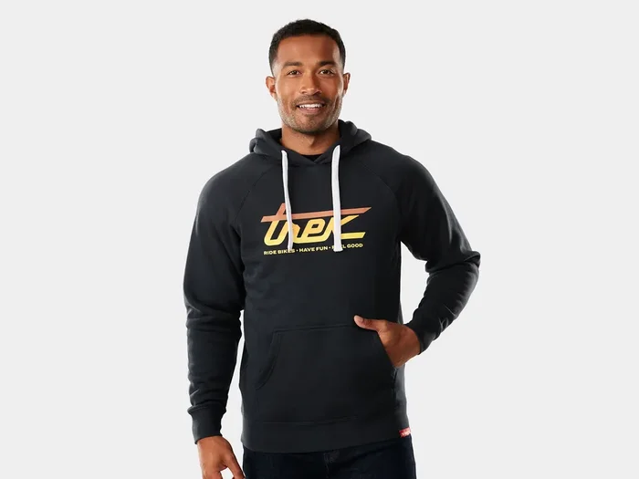 Shirt Trek Sunrise Script Hoodie Small Dark Navy