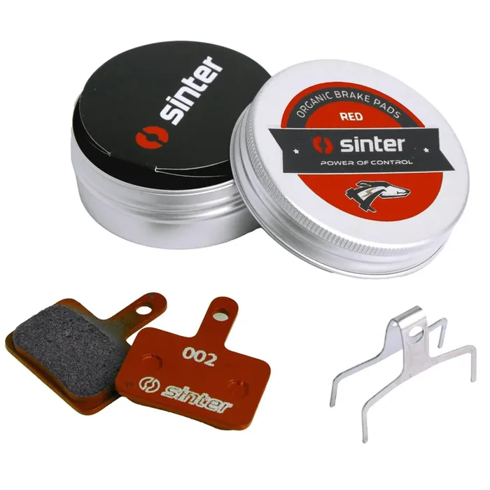 Sinter Red s514 Compound Organic Disc Brake Pads – Shimano B Type Sinter Type 002 One Pair