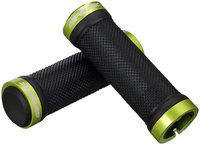 Spank Spoon Grom Grips – Black/Green