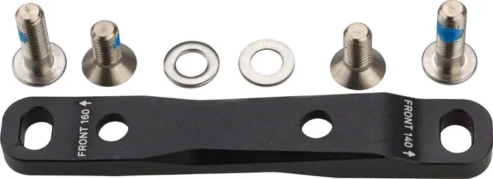 SRAM 0/20mm Flat Mount Disc Brake Adaptor Fits 140 and 160mm Front Rotors