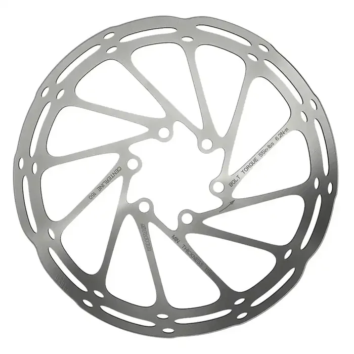 SRAM CenterLine Disc Brake Rotor – 180mm Center Lock 2.0mm Includes Internal Tooled Lockring