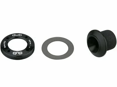 Sram DUB M18 Crank Bolt and Cap Black