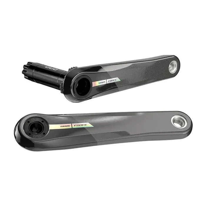 SRAM Force Crank Arm Assembly – 165mm 12-Speed 8-Bolt Direct Mount DUB Spindle Interface Iridescent Gray D2