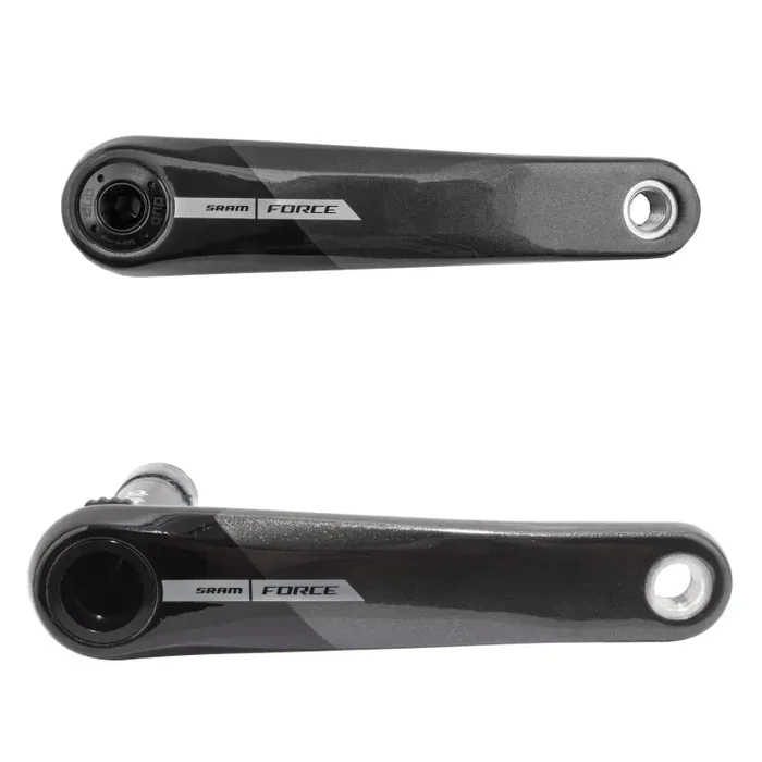 SRAM Force Crank Arm Assembly – 175mm 12-Speed 8-Bolt Direct Mount DUB Spindle Interface Iridescent Gray D2